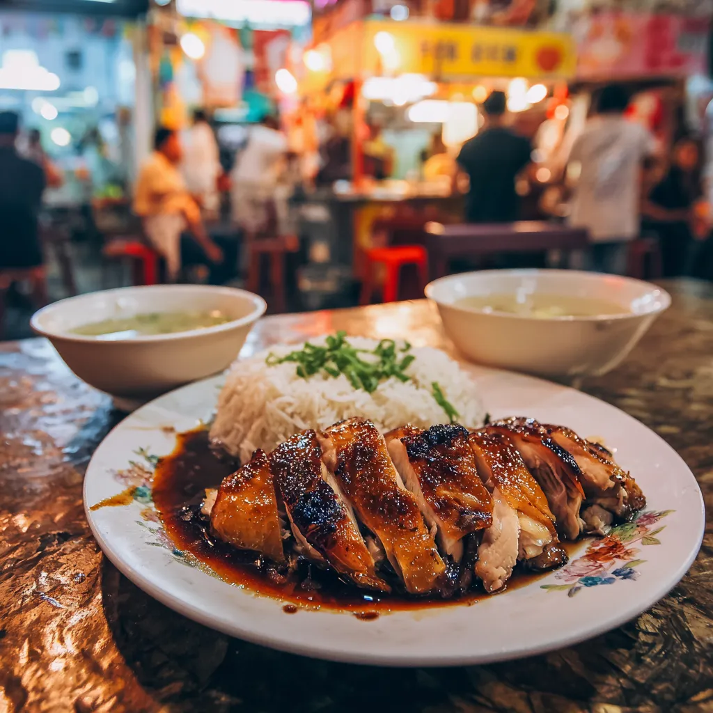 Plan a chicken rice makan trail across neighbourhoods