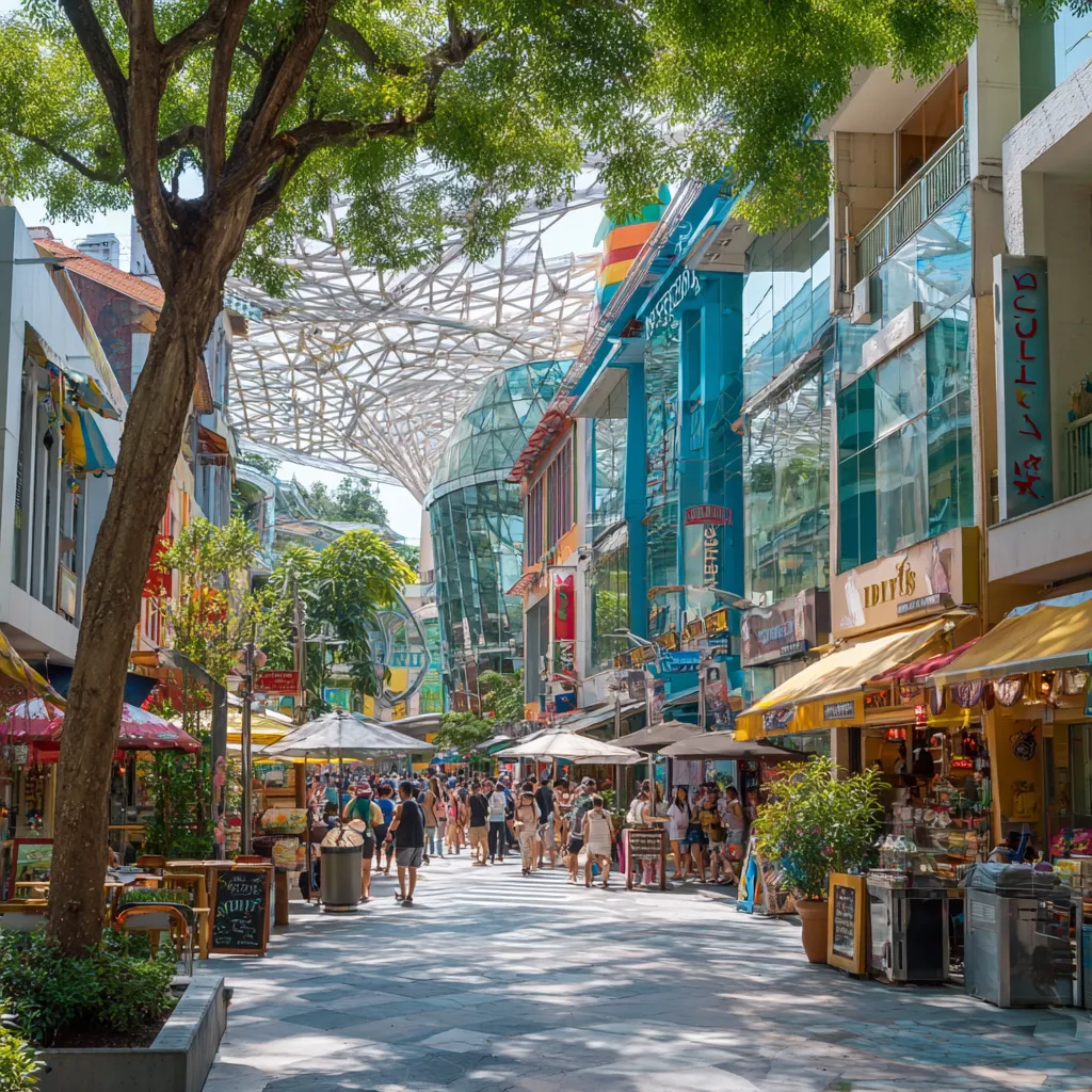 Plan a practical makan trail (walkable in under an hour)