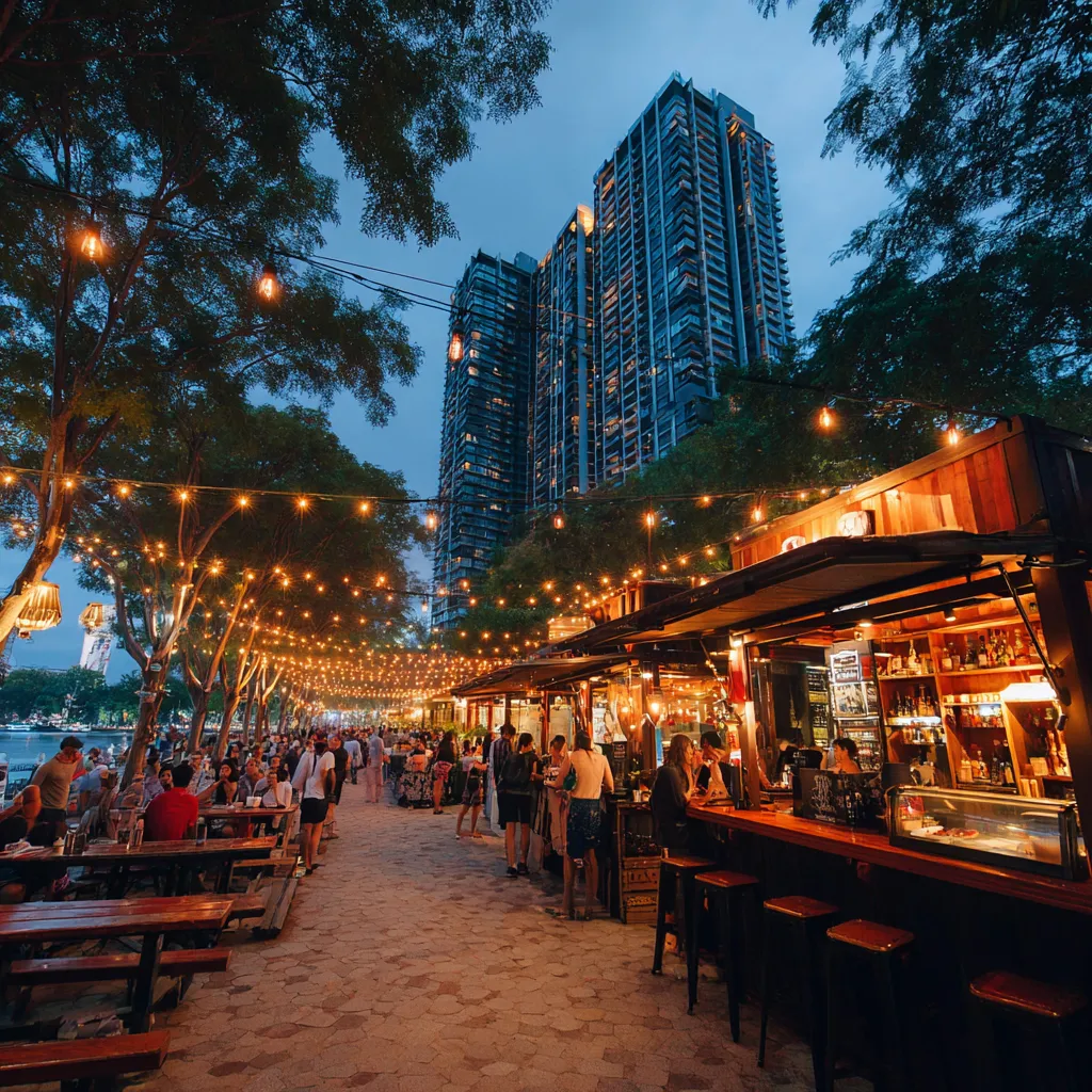 Sample family-friendly makan trail: an afternoon loop