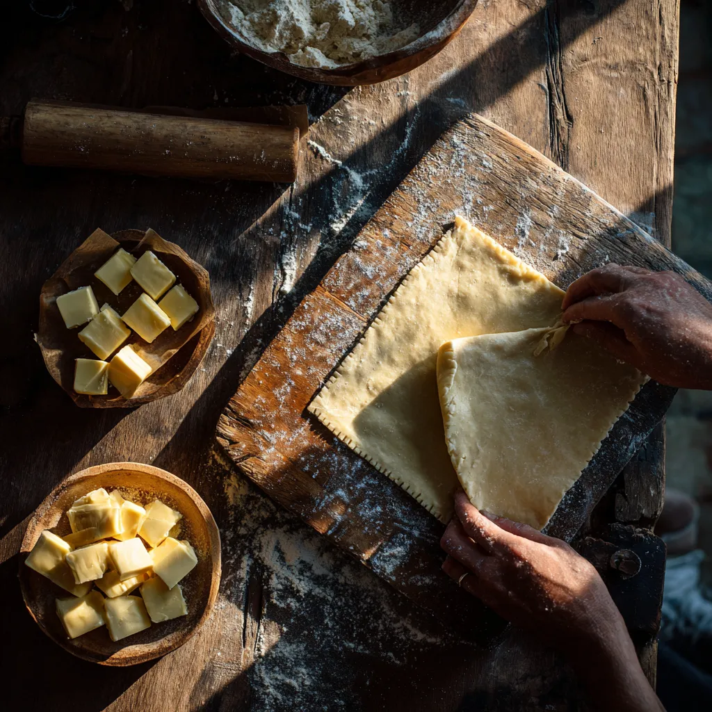 Step-by-step technique for maximum flakiness