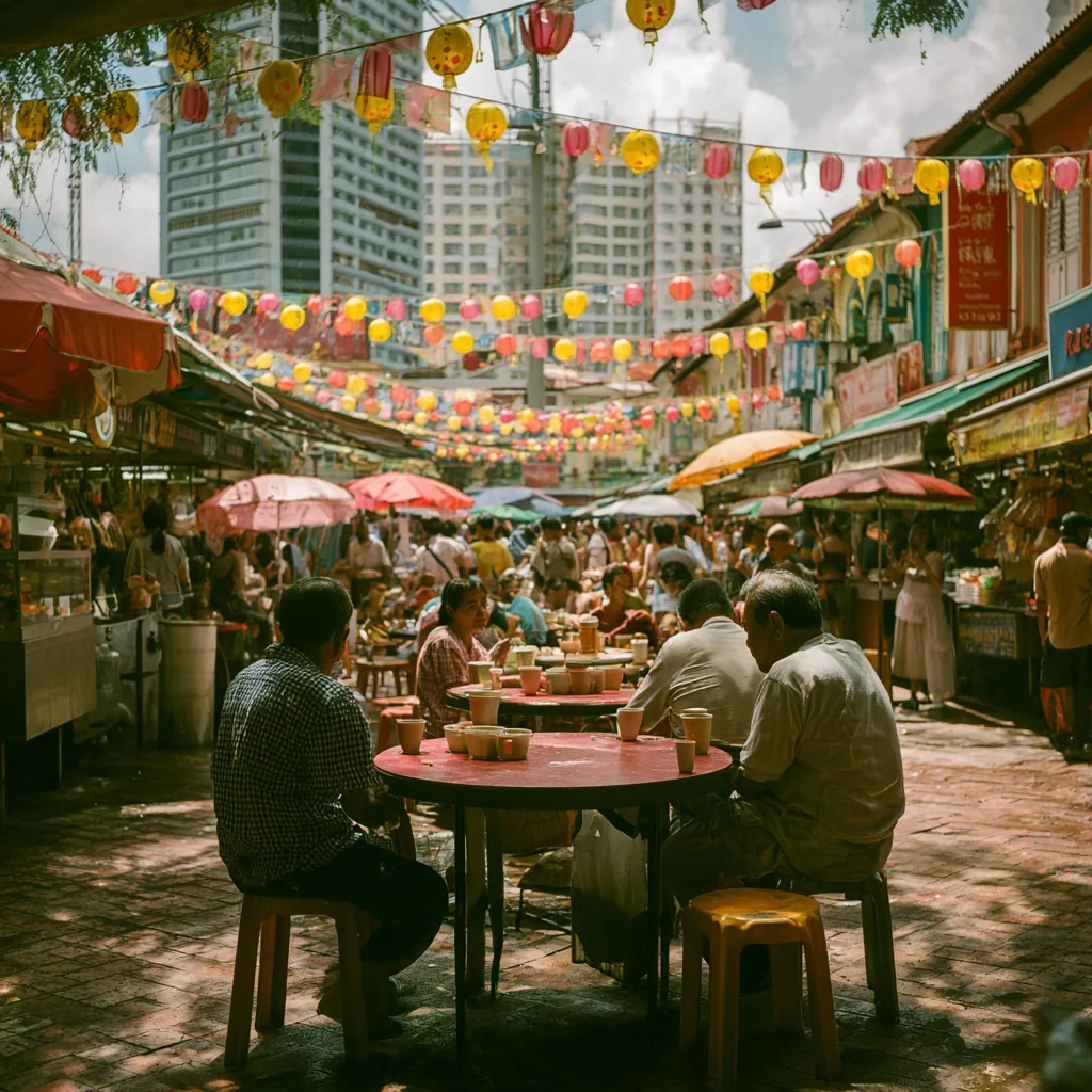 Neighbourhoods and must-visit hawker centres