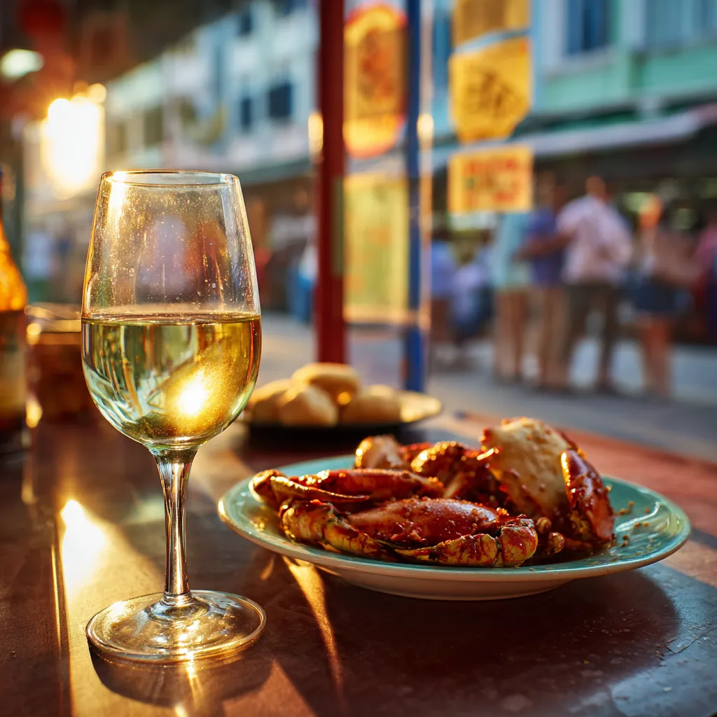Pairing local favourites: chilli crab, black pepper crab and salted egg yolk