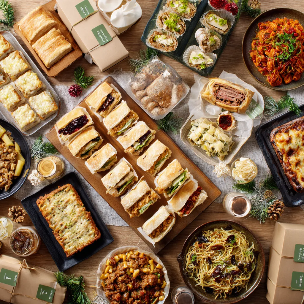 Desserts, sweet bites and festive treats