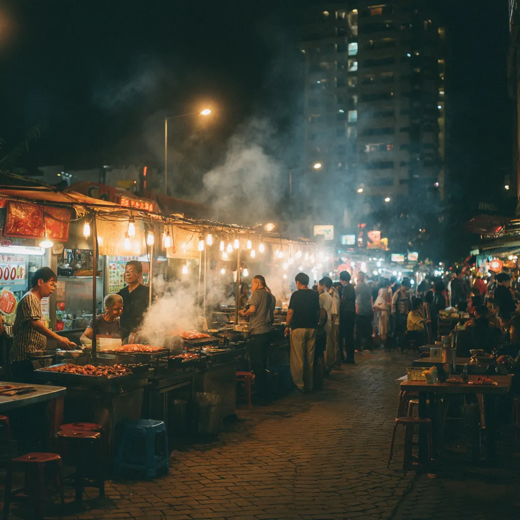 Newton Food Centre: Crazy Rich Asians and BBQ Seafood