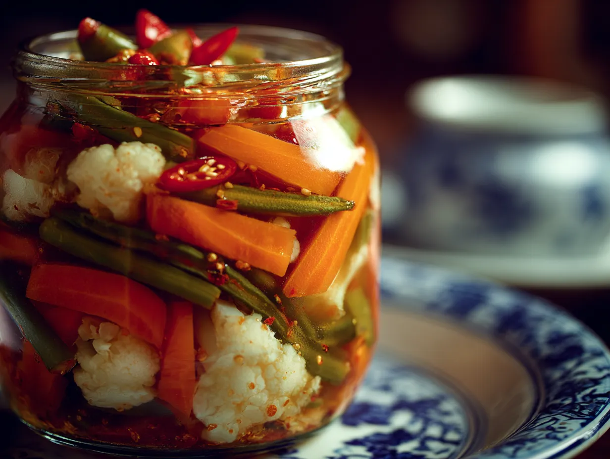 Nyonya Achar (Pickled Vegetables)