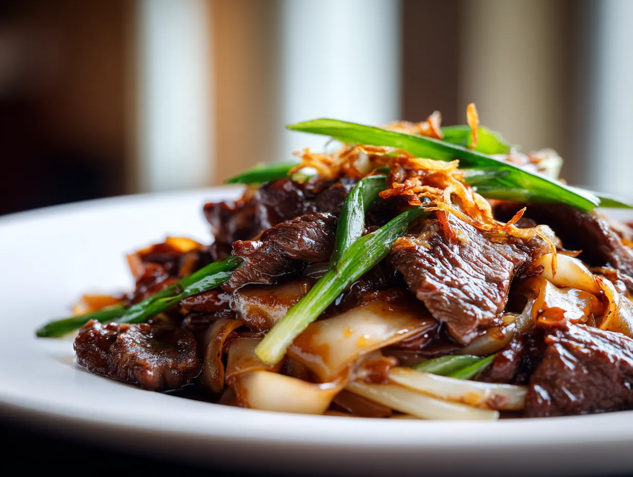 Dry Beef Hor Fun (Wok Hei)