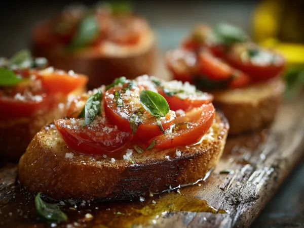 Bruschetta with Tomato & Basil