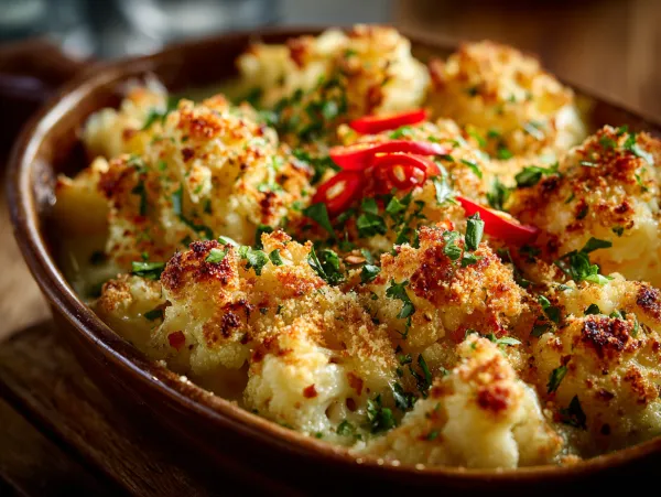 Cauliflower Cheese Bake