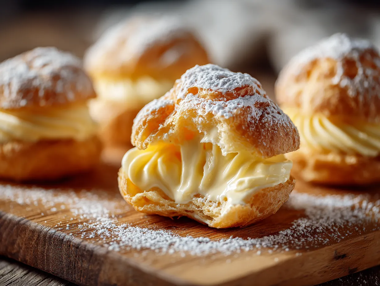 Cream Puffs (Choux Pastry)