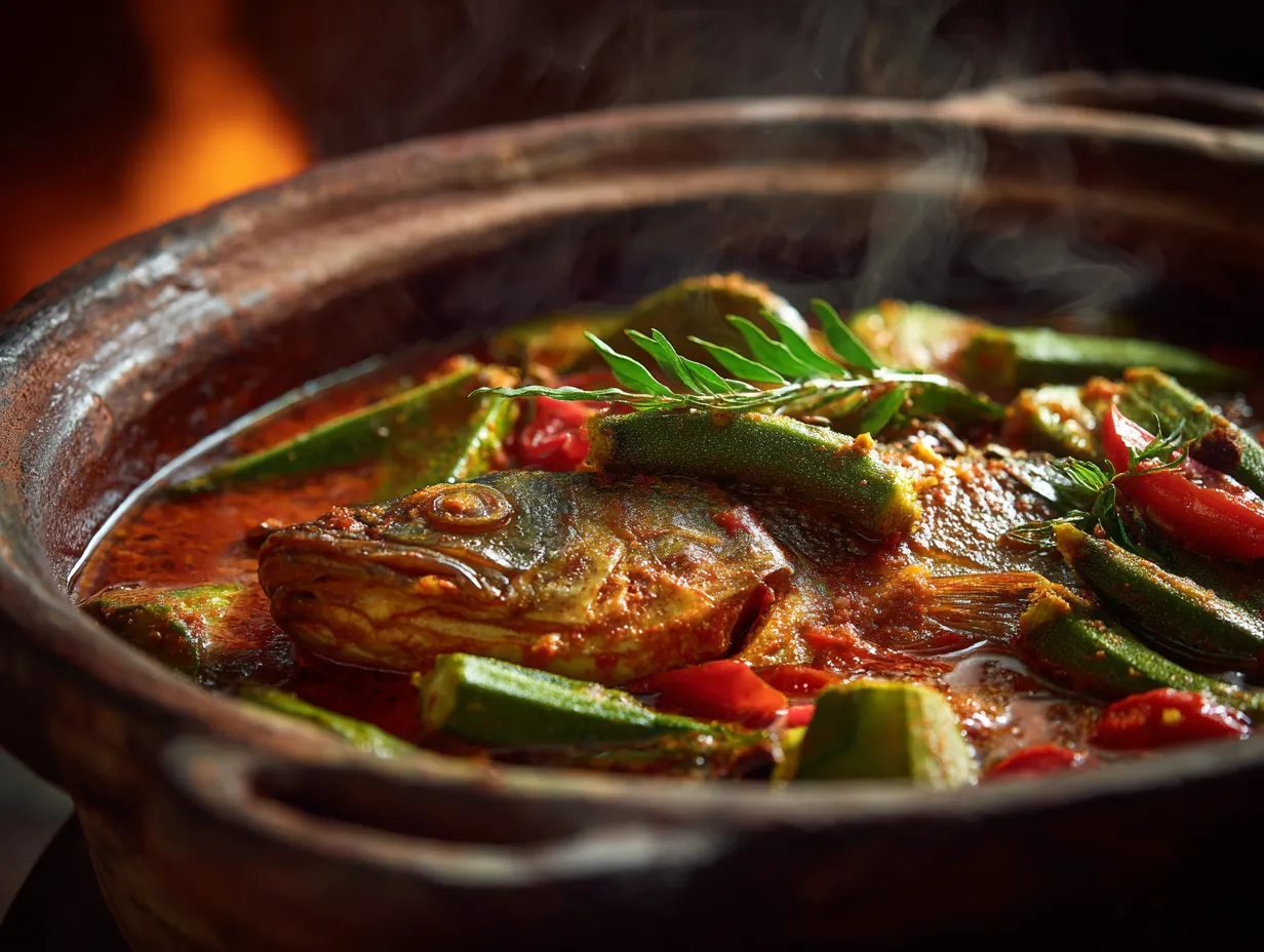 Assam Style Fish Head Curry