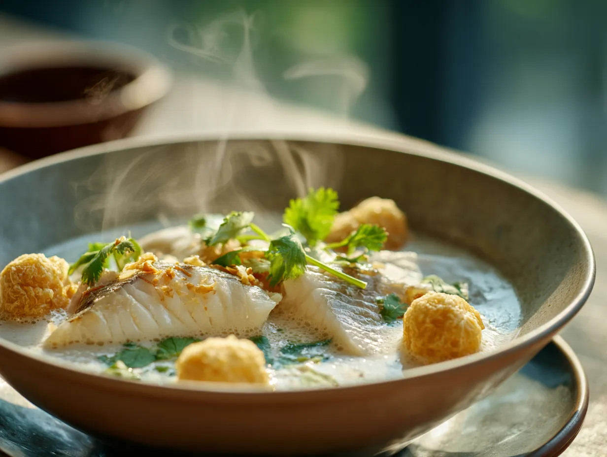 Fish Soup with Evaporated Milk