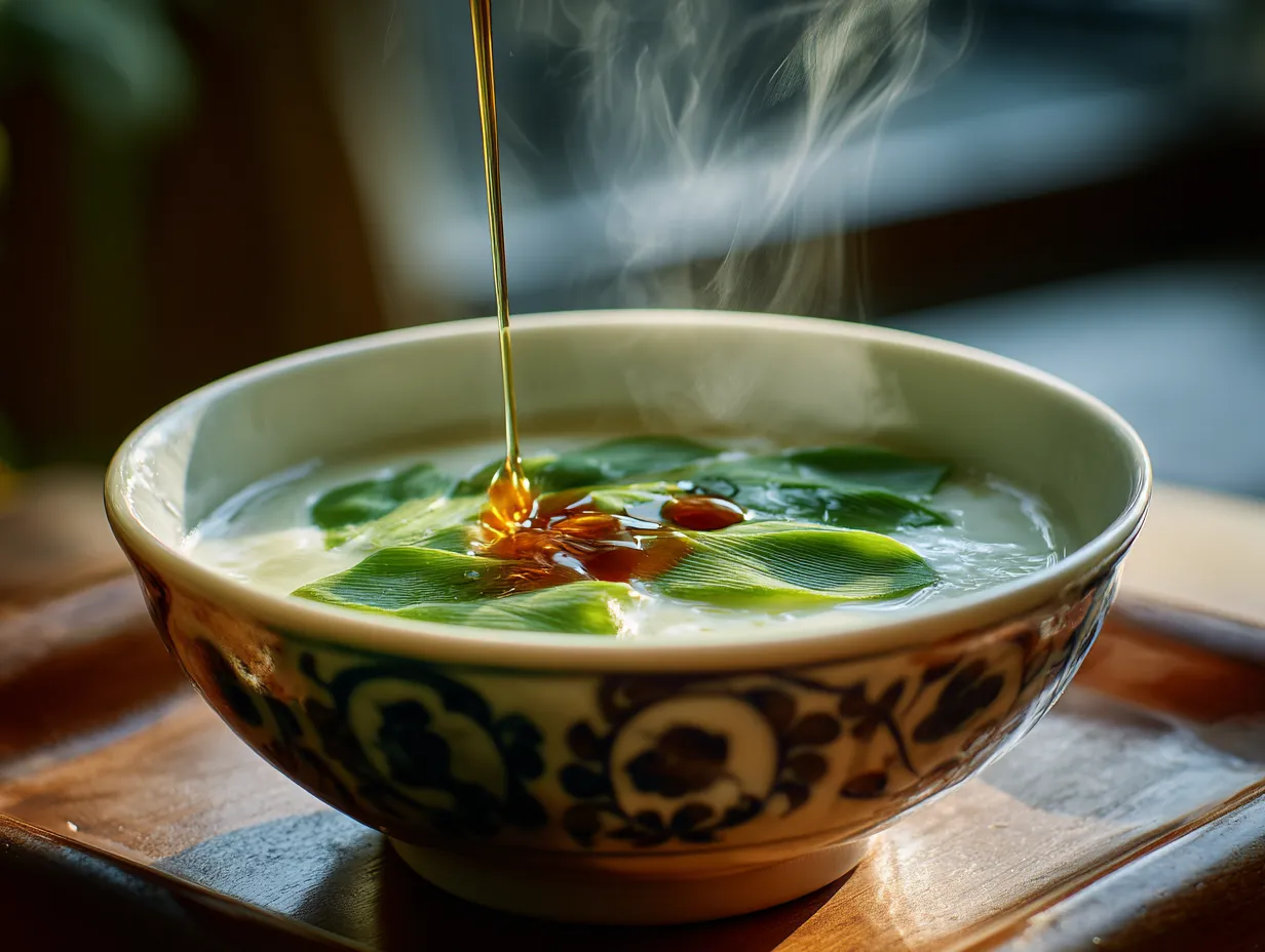 Silky Homemade Tau Huay (Soybean Pudding)