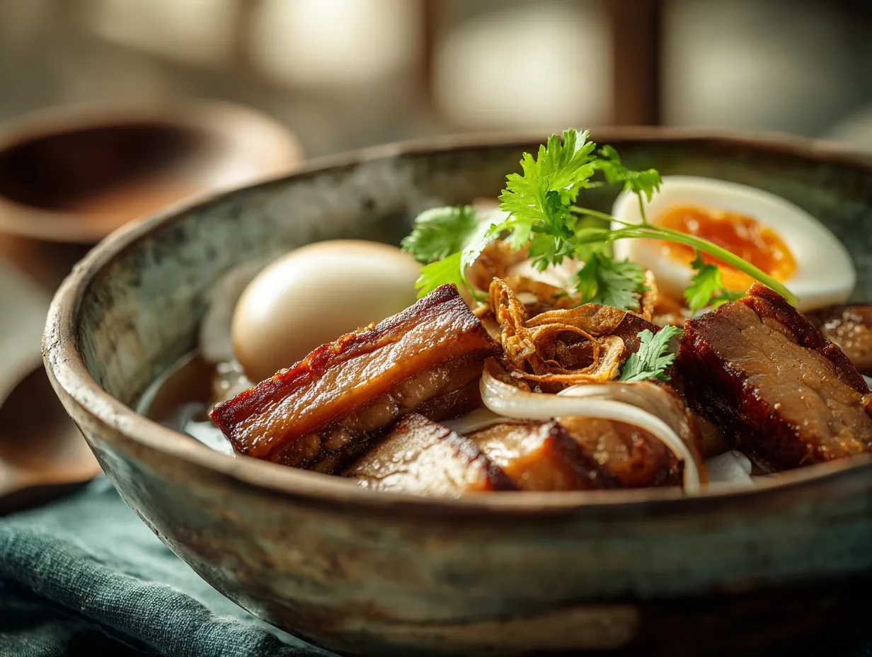 Kway Chap (Braised Pork and Rice Sheets)