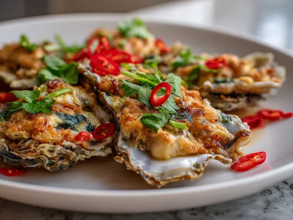 Oyster Omelette (Orh Luak)