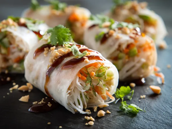 Popiah (Homemade Skins & Filling)