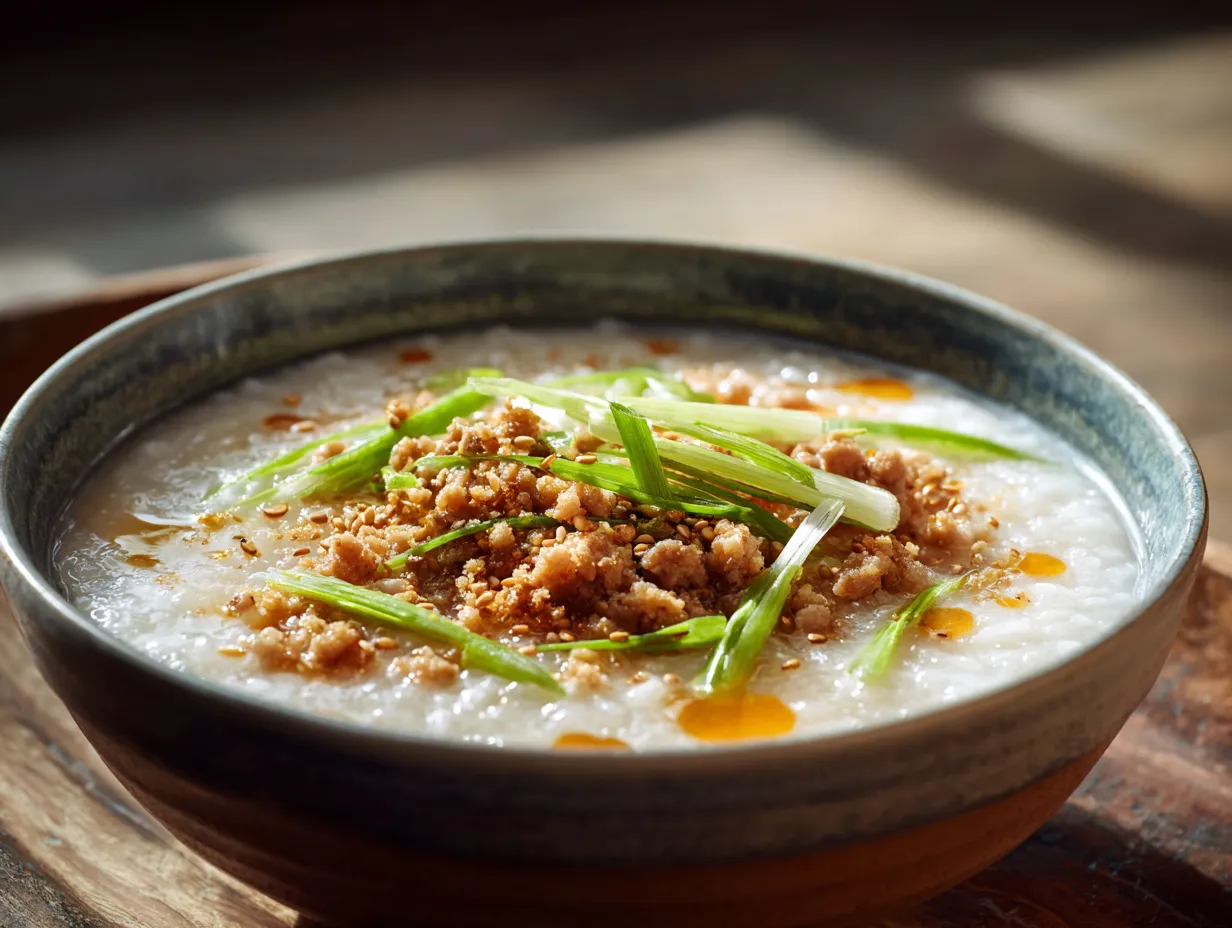 Cantonese Style Pork Porridge