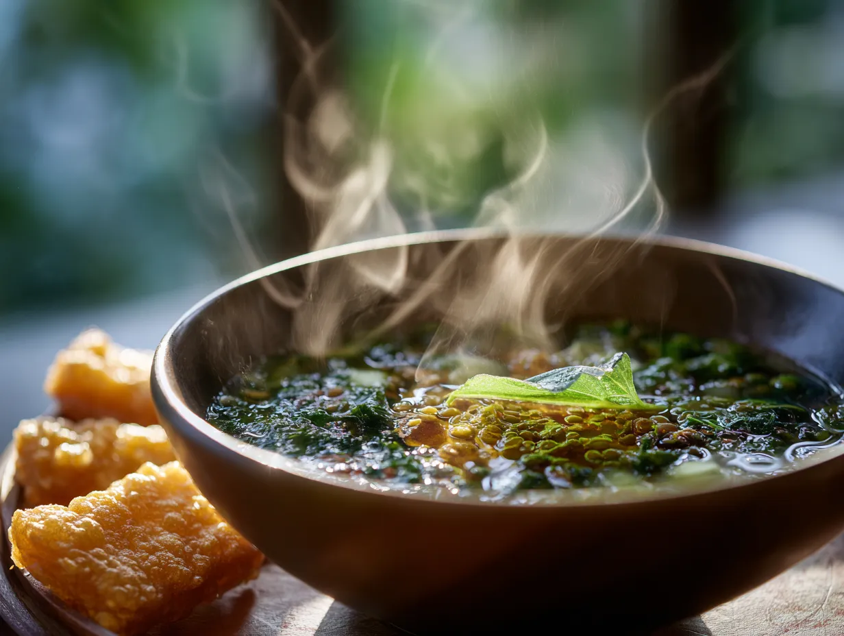 Tau Suan (Split Mung Bean Soup)