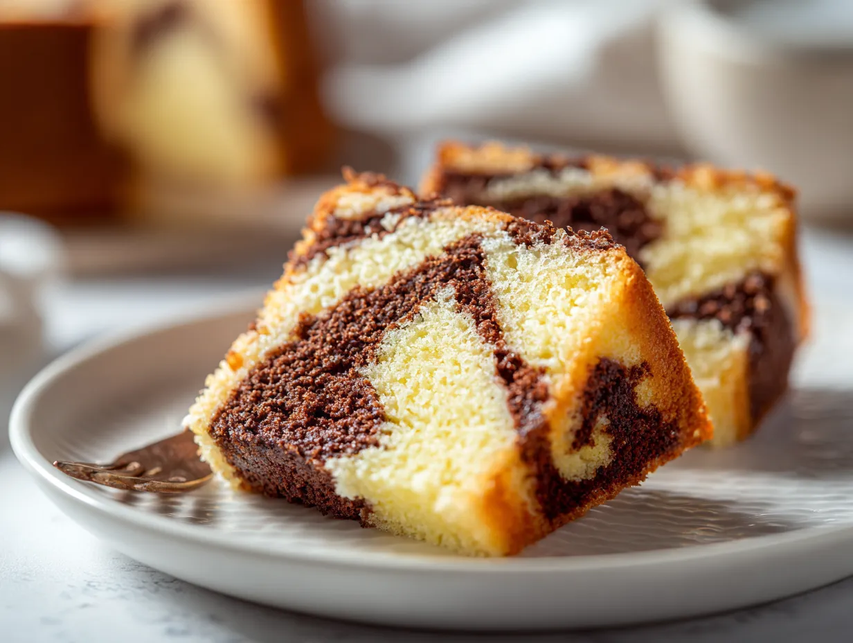 Traditional Butter Cake (Marble)