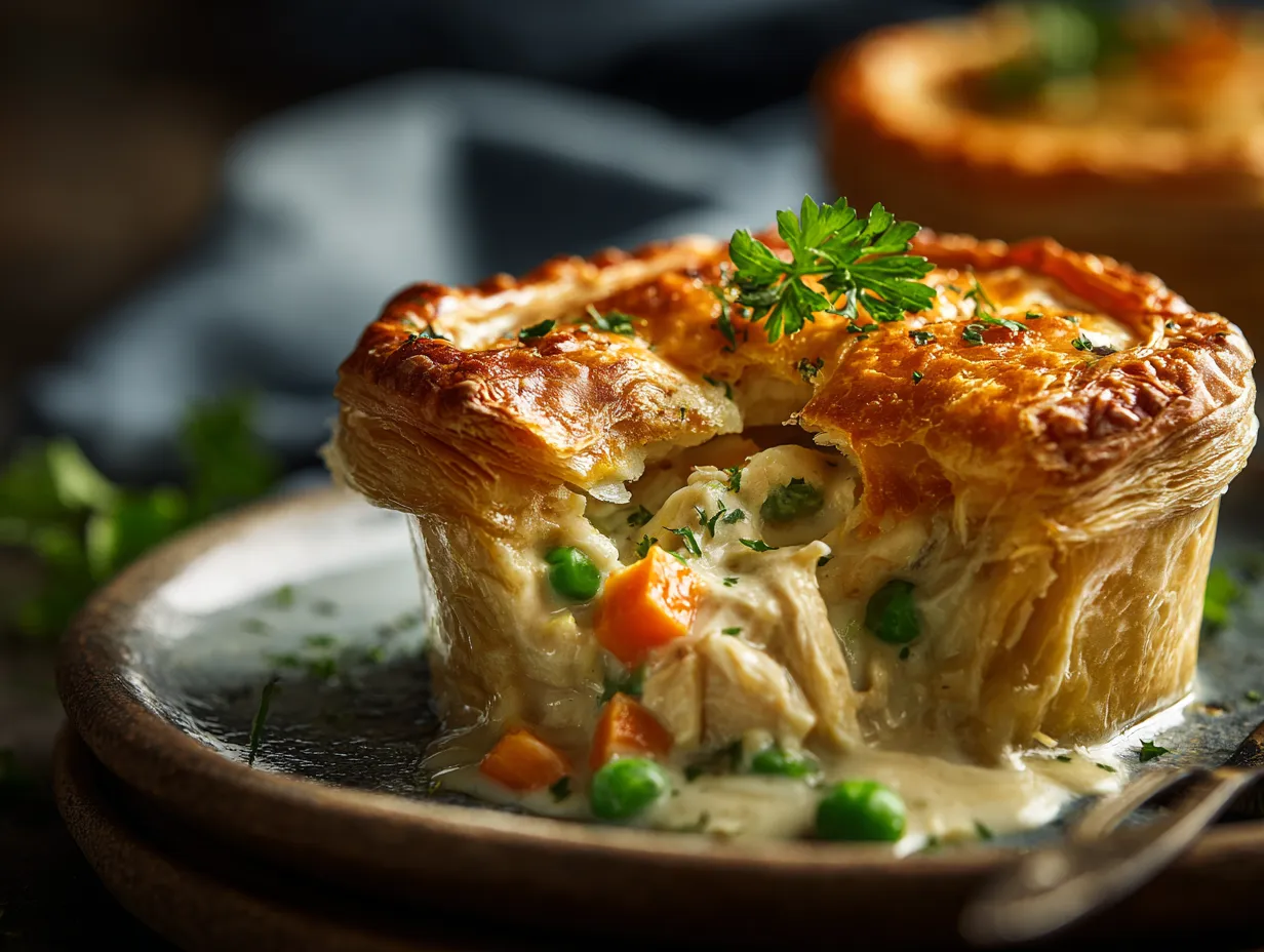 Traditional Singapore Chicken Pie