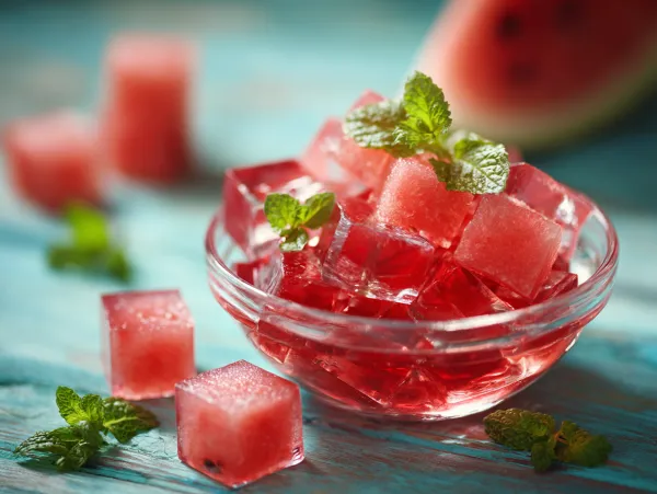 Watermelon Agar Jelly