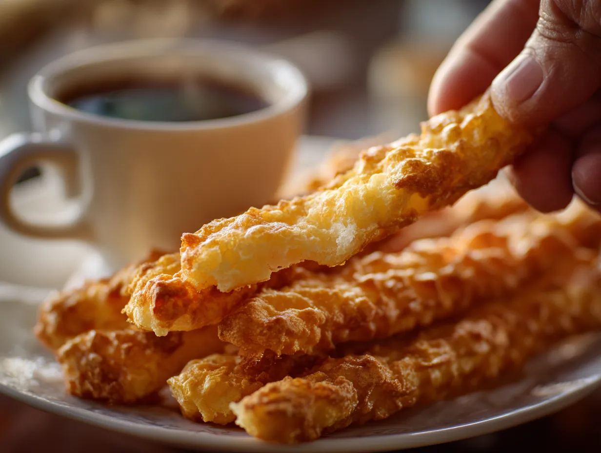 Homemade You Tiao (Dough Fritters)