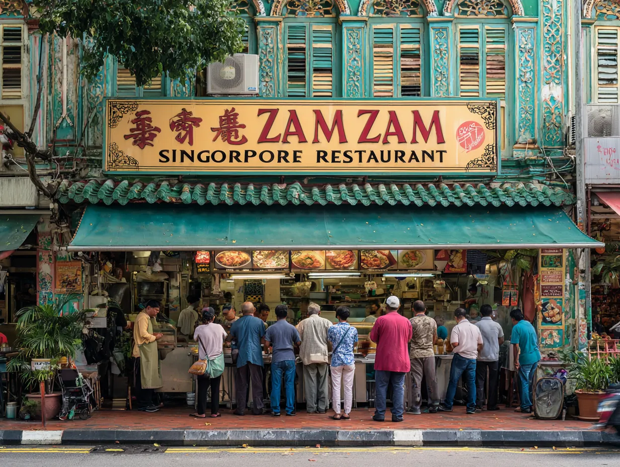 Singapore Zam Zam Restaurant (Murtabak)